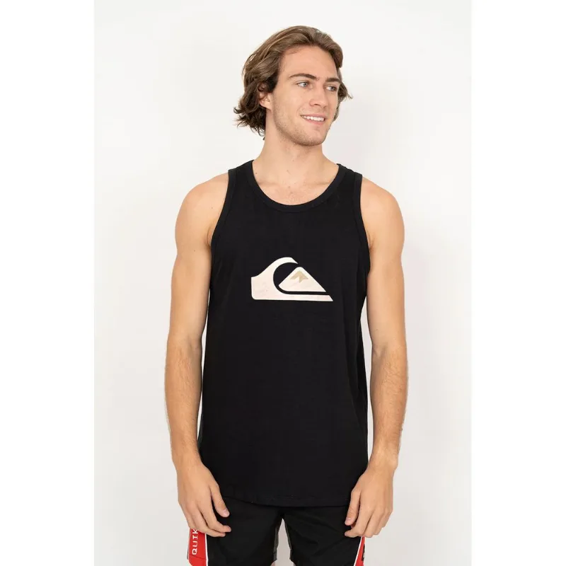 Regata Quiksilver Comp Logo Preto-Preto-GG