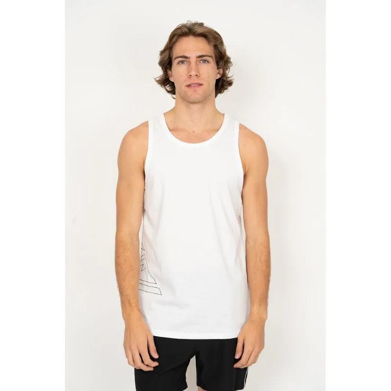 Regata Quiksilver Outline Side Logo Branco-Branco-P