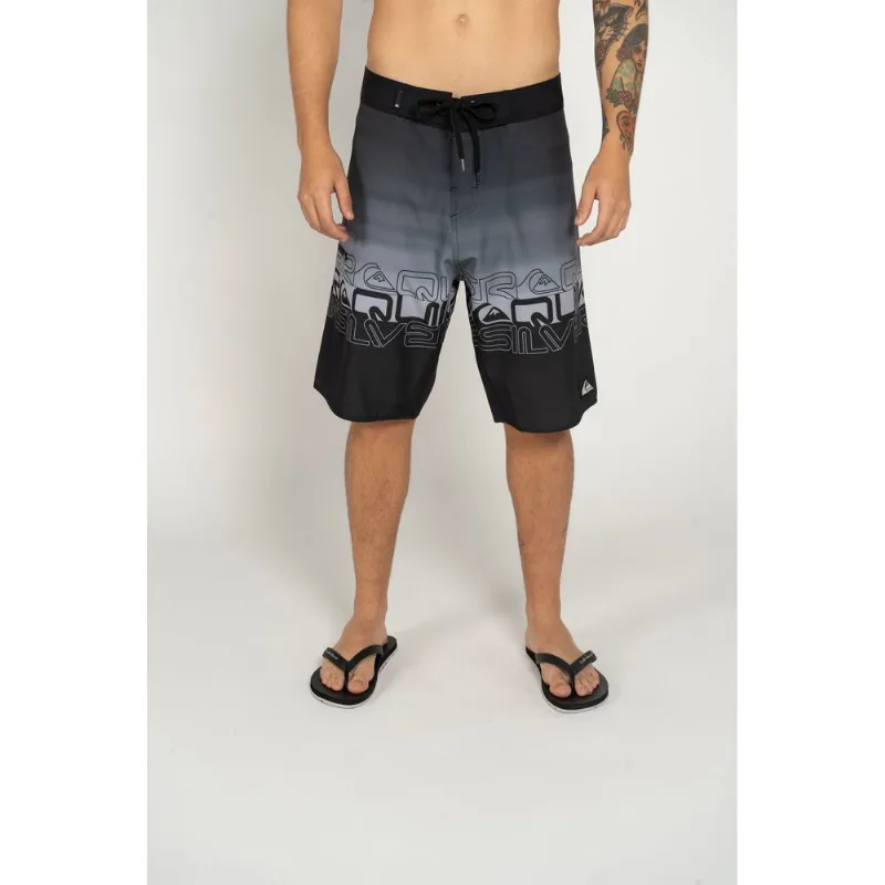 Boardshort Quiksilver Everyday Wordblock 21 Preto-Preto-44