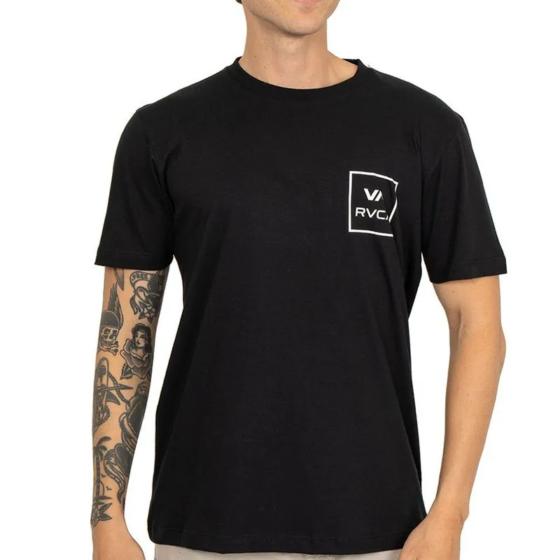 Camiseta RVCA Va All The Way SS SM26 Masculina Preto GG / preto