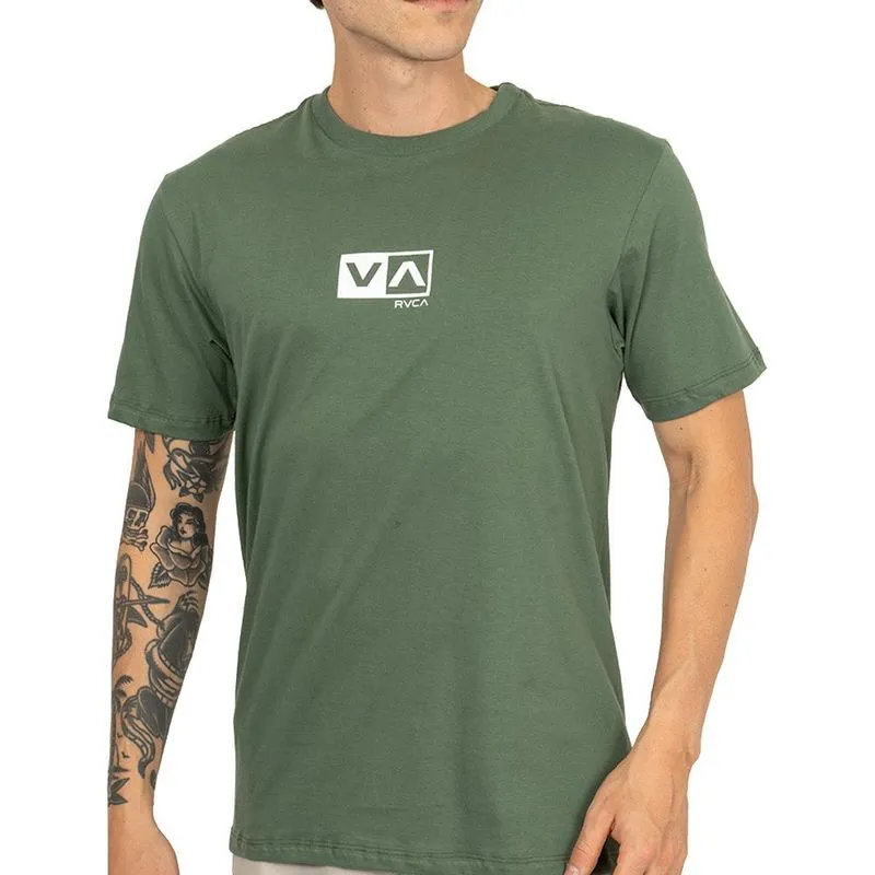 Camiseta RVCA Amini Balance Box SM26 Masculina Verde P / verde
