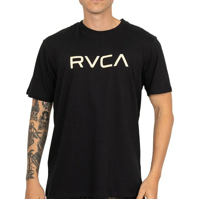 Camiseta RVCA Big RVCA SM26 Masculina Preto M / preto
