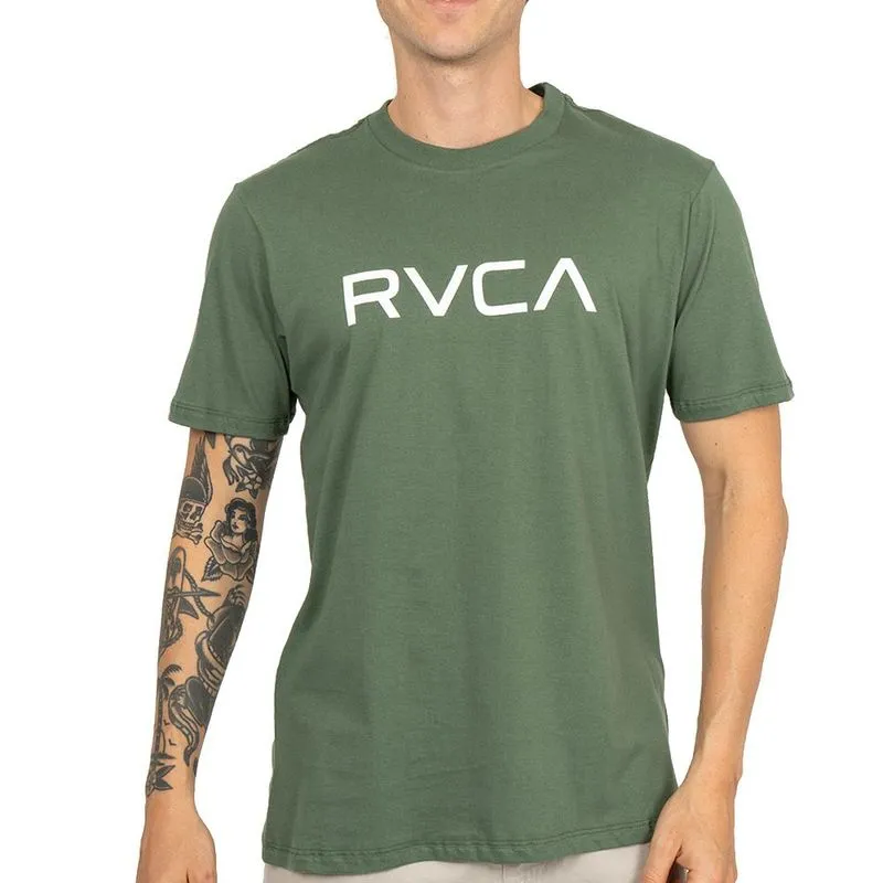 Camiseta RVCA Big RVCA SM26 Masculina Verde M / verde