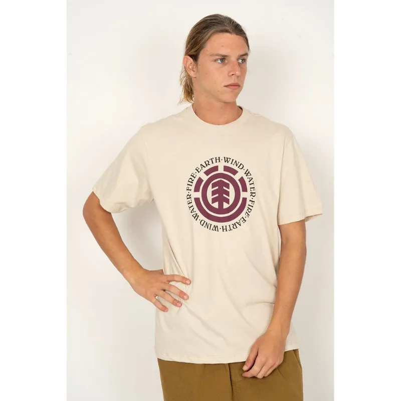 Camiseta Element M/C Seal Tn Areia -Areia-14