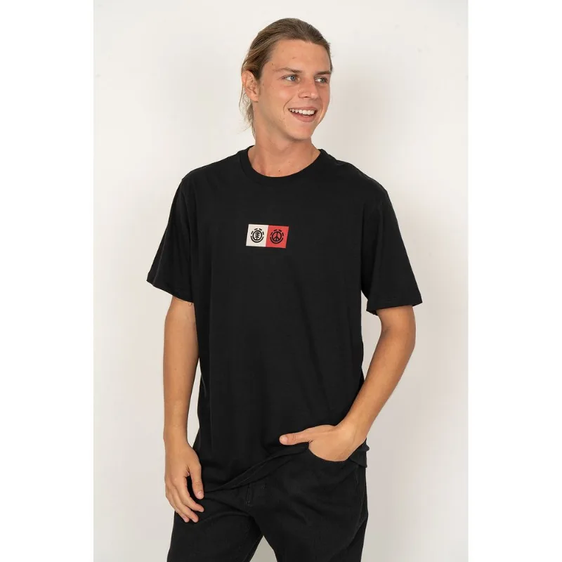 Camiseta Element M/C Dual Tn Preto Camiseta Element M/C Dual Tn Pret-Preto-16
