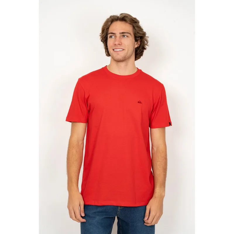 Camiseta Quiksilver M/C Embroidery Vermelho P-Vermelho-P