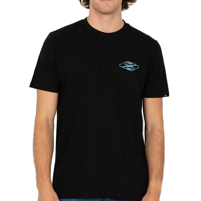 Camiseta Quiksilver Ripple Fount SM26 Masculina Preto P / preto