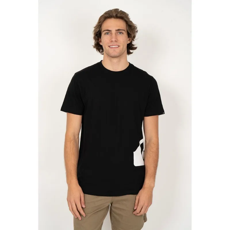 Camiseta Quiksilver M/C Side Logo Preto P-Preto-GG
