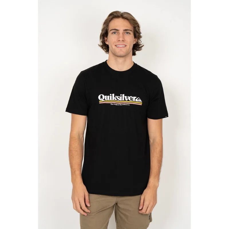 Camiseta Quiksilver M/C The Lines Preto P-Preto-P