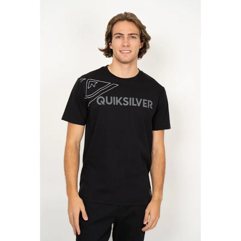 Camiseta Quiksilver M/C Emb Side Omni Preto Camiseta Quiksilver M/C Emb Side Omni Pre-Preto-G