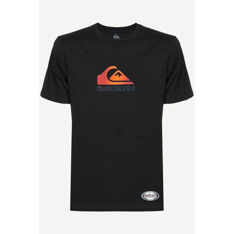 Camiseta Quiksilver M/C Soft Hologram Preto-Preto-GG