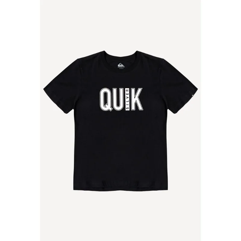 Camiseta Quiksilver M/C Outdoor Kd Preto Camiseta Quiksilver M/C Outdoor Kd Pre-Preto-4