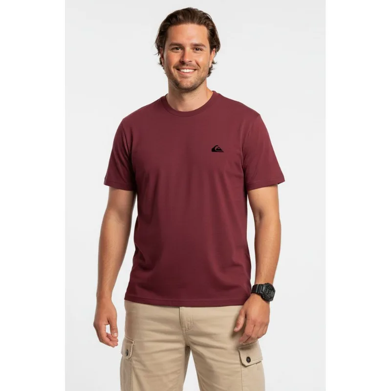Camiseta Quiksilver M/C Embroidery Ps Vinho G1-Vinho-G2