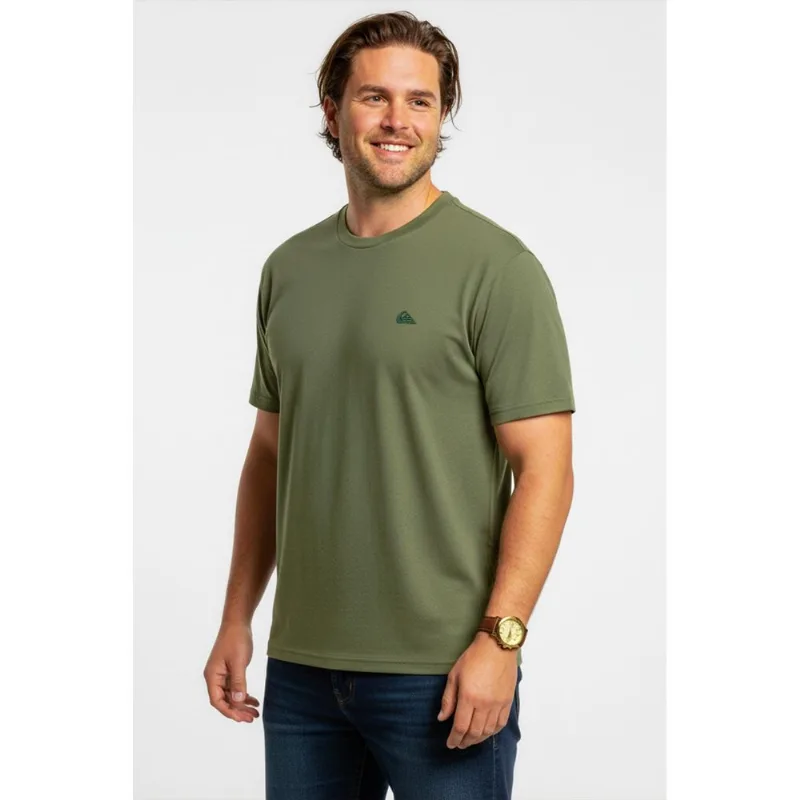 Camiseta Quiksilver M/C Embroidery Ps Verde Escuro G1-VERDE ESCURO-0G2