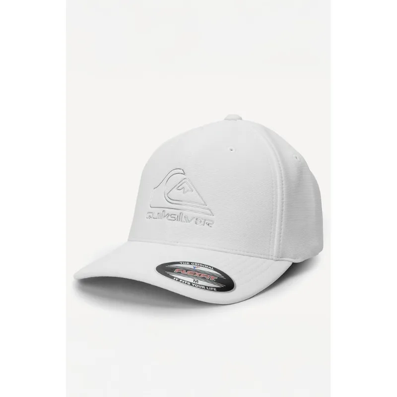 Boné Quiksilver Omni Chrome Line White-White-M