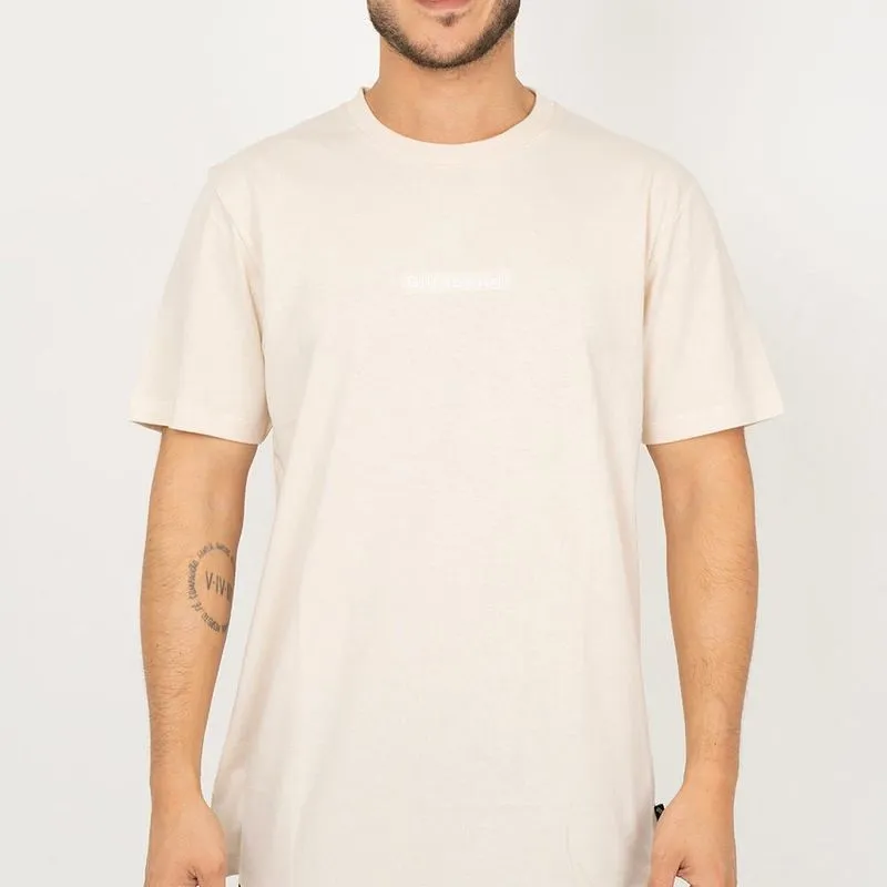 Camiseta Billabong Smitty SM26 Masculina Areia G / begê
