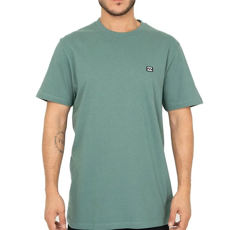 Camiseta Billabong Icon Patch SM26 Masculina Verde P / verde
