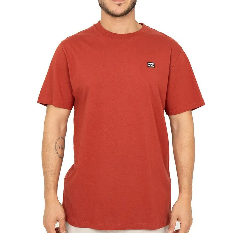 Camiseta Billabong Icon Patch SM26 Masculina Vermelho G / vermeho