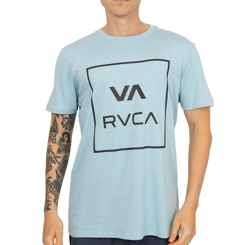 Camiseta RVCA VA All The Way SM26 Masculina Azul Claro M / azul