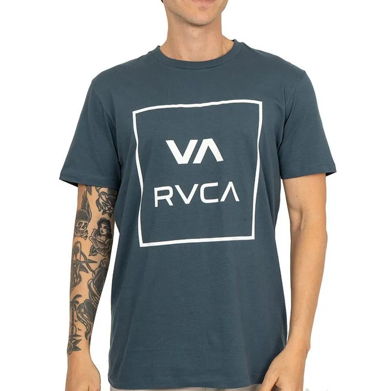 Camiseta RVCA VA All The Way SM26 Masculina Azul Escuro GG / azul-escuro
