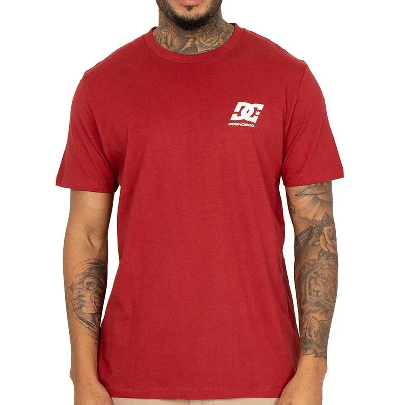 Camiseta DC Shoes Palletline SM26 Masculina Vermelho G / vermeho