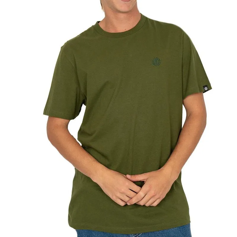 Camiseta Element Mini Emb SM26 Masculina Verde G / verde