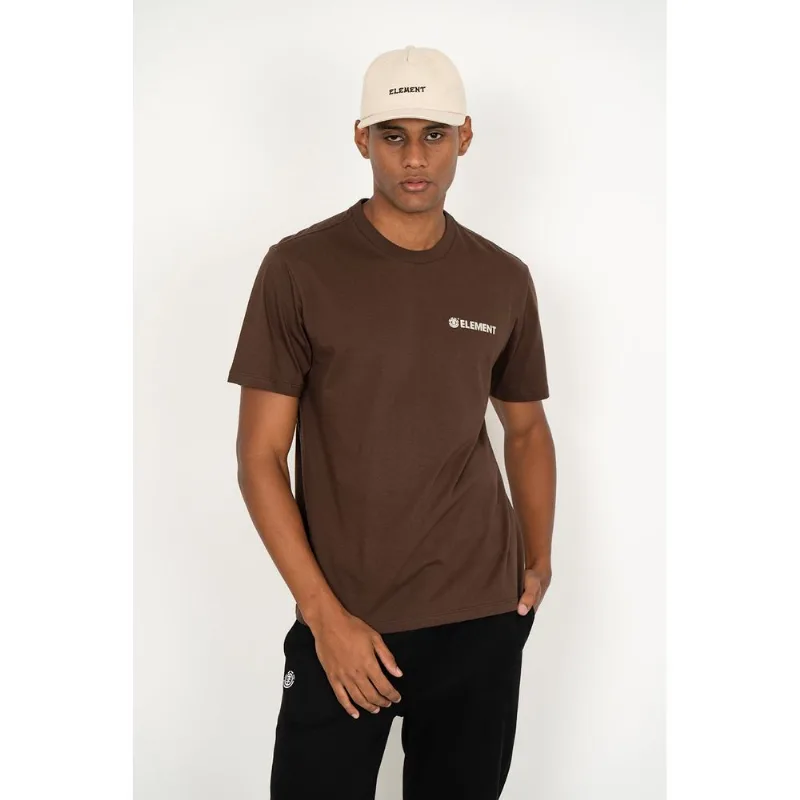 Camiseta Element M/c Blazin Chest Marrom Escuro Gg