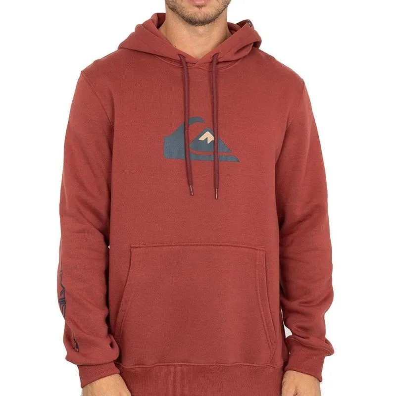 Moletom Quiksilver Canguru Comp Logo WT26 Masculino Vinho G / vermeho