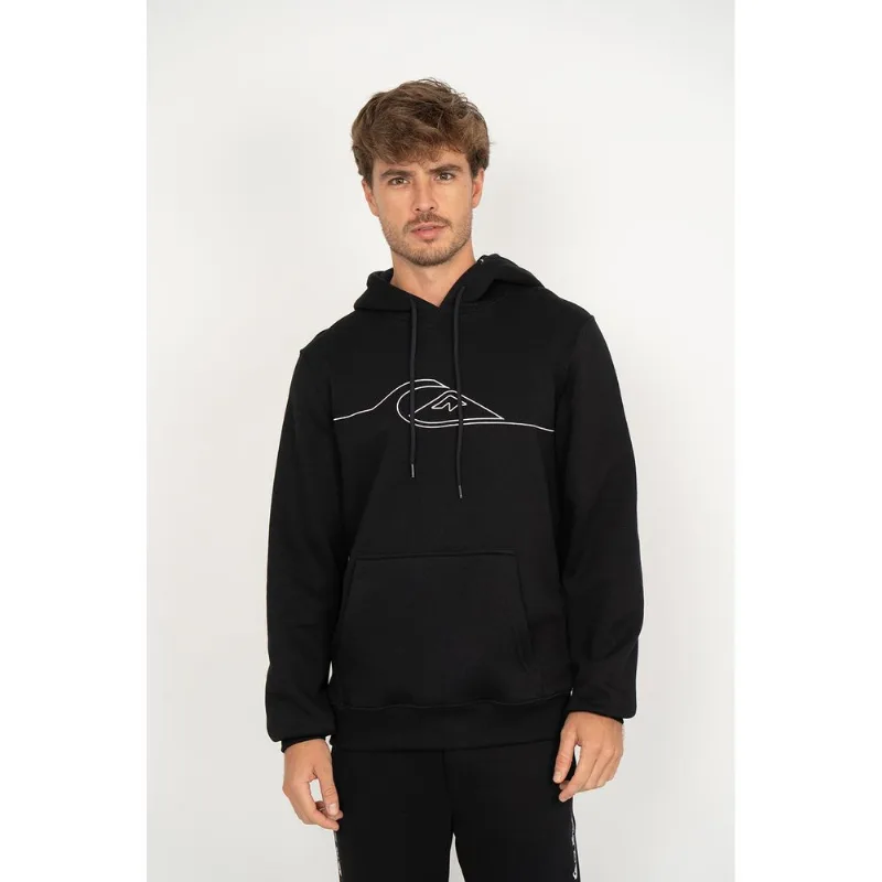 Moletom Quiksilver Fech New Lines Preto Gg