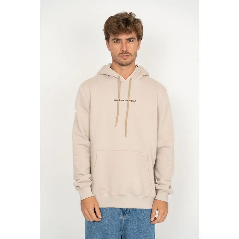 Moletom Quiksilver Fech Mercury Bitter Areia-Areia-G