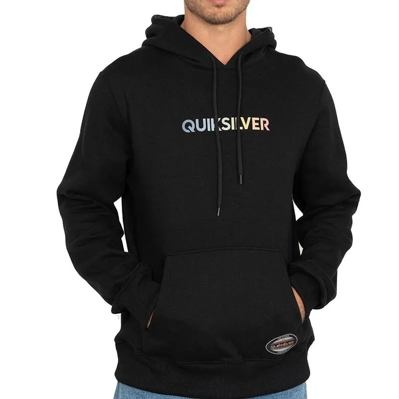 Moletom Quiksilver Canguru Gradient Type Antique WT26 Preto M / preto