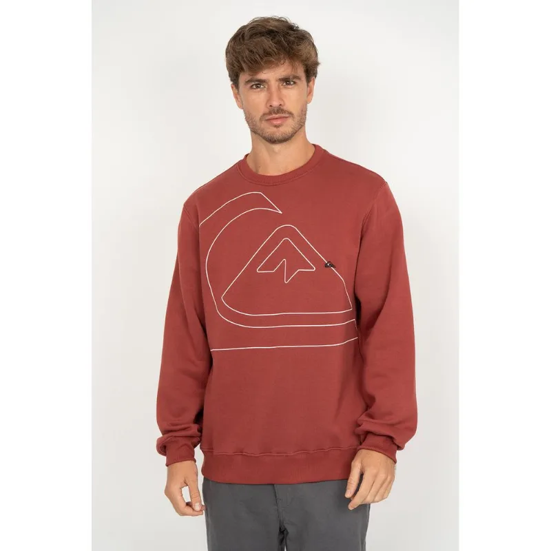 Moletom Quiksilver Care Big New Tour Vinho Gg