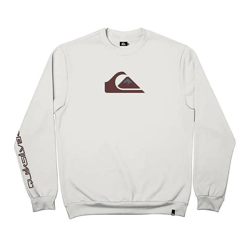 Moletom Quiksilver Careca Comp Logo WT26 Masculino Branco P / branco