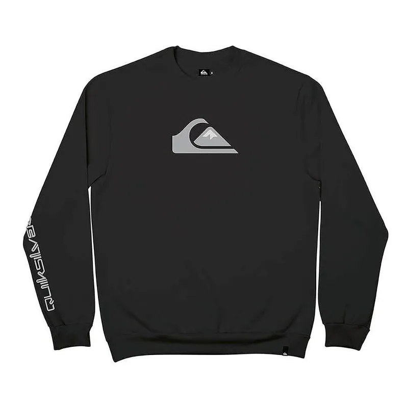 Moletom Quiksilver Careca Comp Logo WT26 Masculino Preto M / preto
