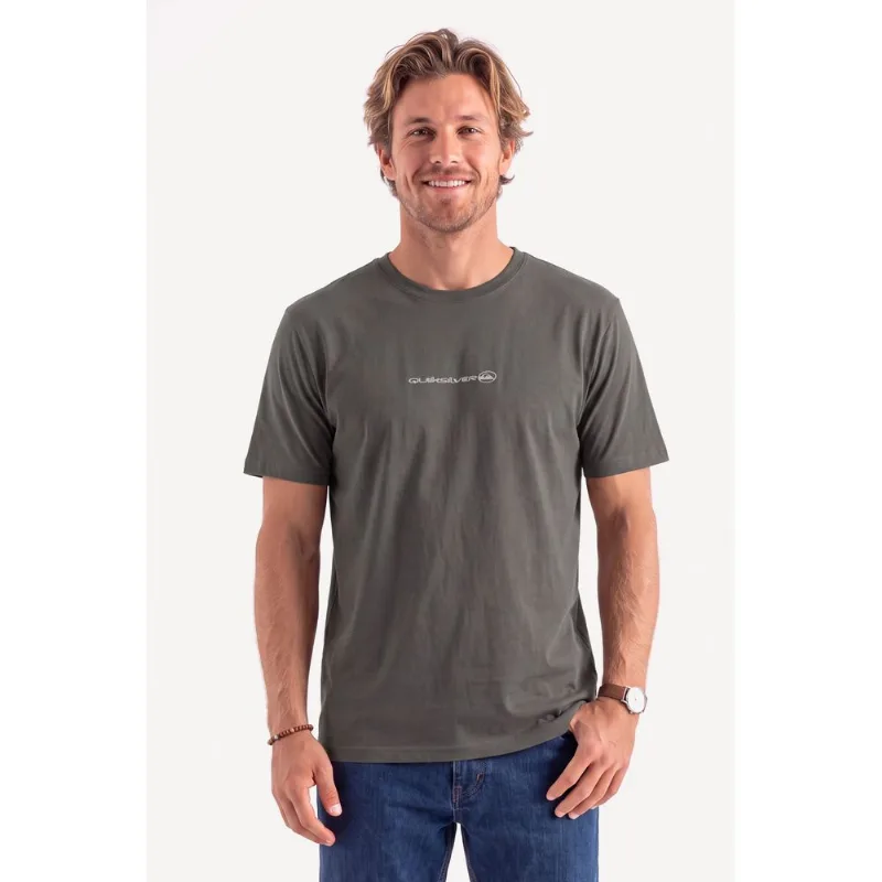 Camiseta Quiksilver M/c Mercury Bitter Touch Cinza P