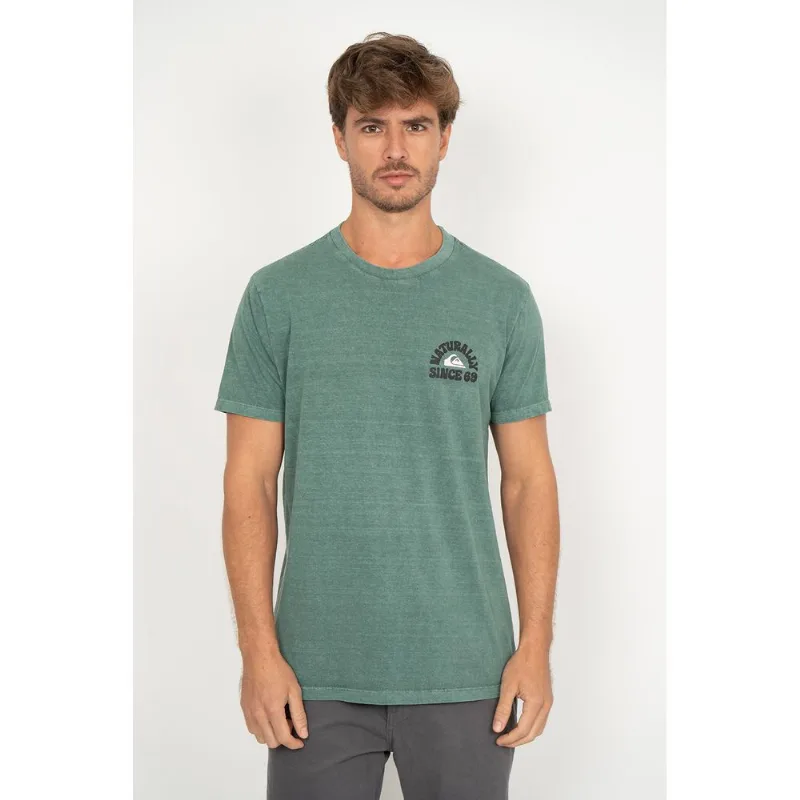 Camiseta Quiksilver M/C Naturally Verde Escuro G