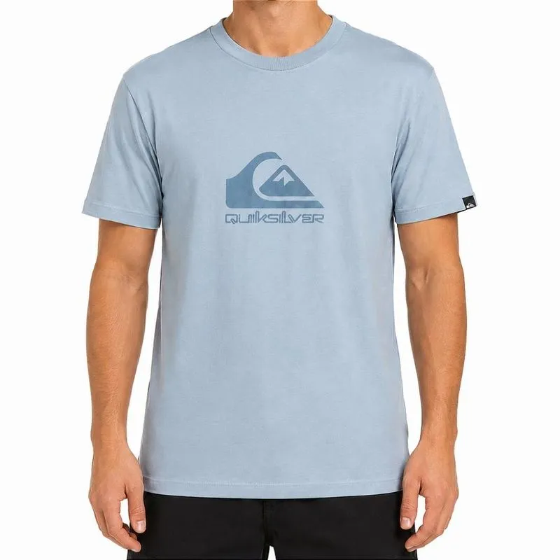 Camiseta Quiksilver Full Logo WT26 Masculina Azul Claro GG / azul