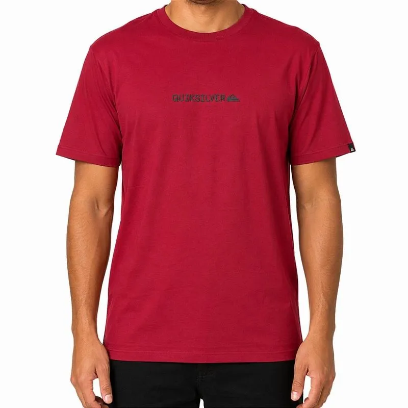 Camiseta Quiksilver Clicker WT26 Masculina Vermelho P / vermeho