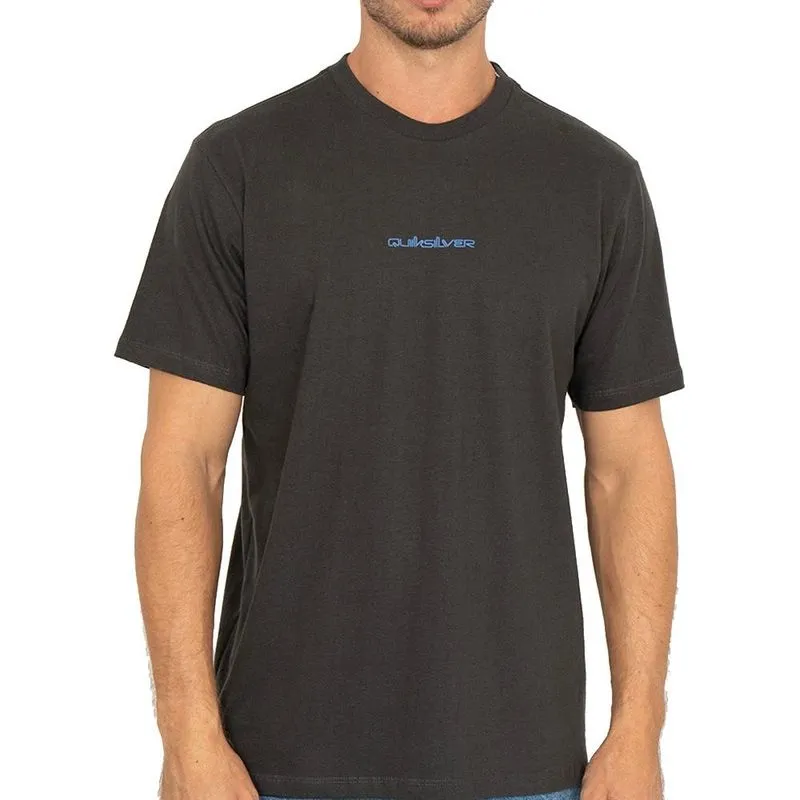 Camiseta Quiksilver Fractured Wave WT26 Cinza Escuro M / chumbo