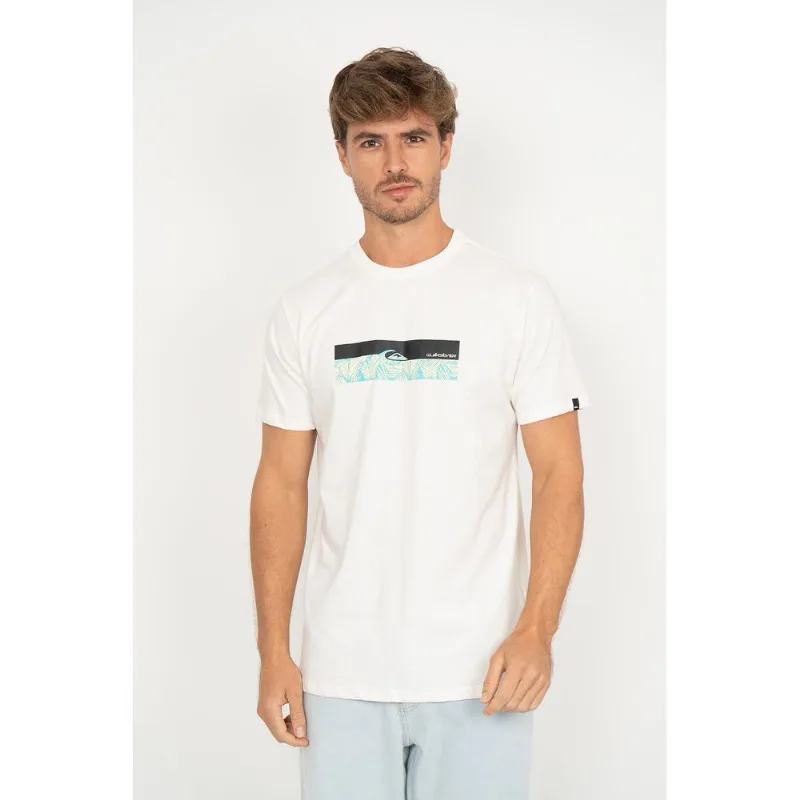 Camiseta Quiksilver M/c Box Holmes Snow White P