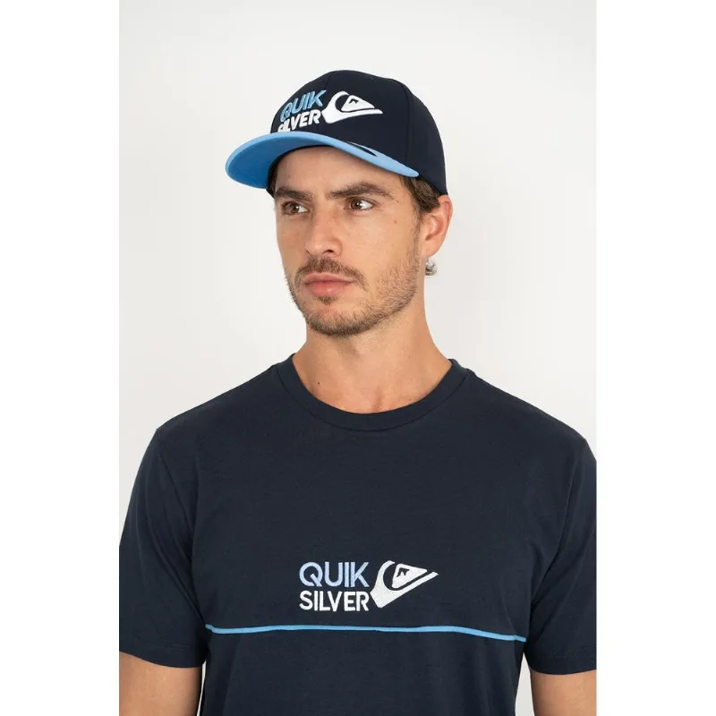 Camiseta Quiksilver M/C Emb Omni Surf Marinho Camiseta Quiksilver M/C Emb Omni Surf Marin-Marinho-.G