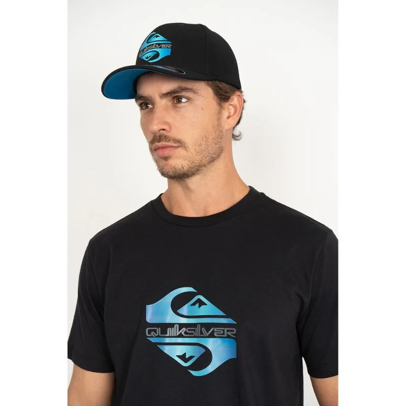 Camiseta Quiksilver M/C Soft Hologram Preto Camiseta Quiksilver M/C Soft Hologram Pre-Preto-.G
