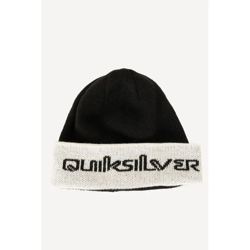 Gorro Quiksilver Double Next Gen Preto-U