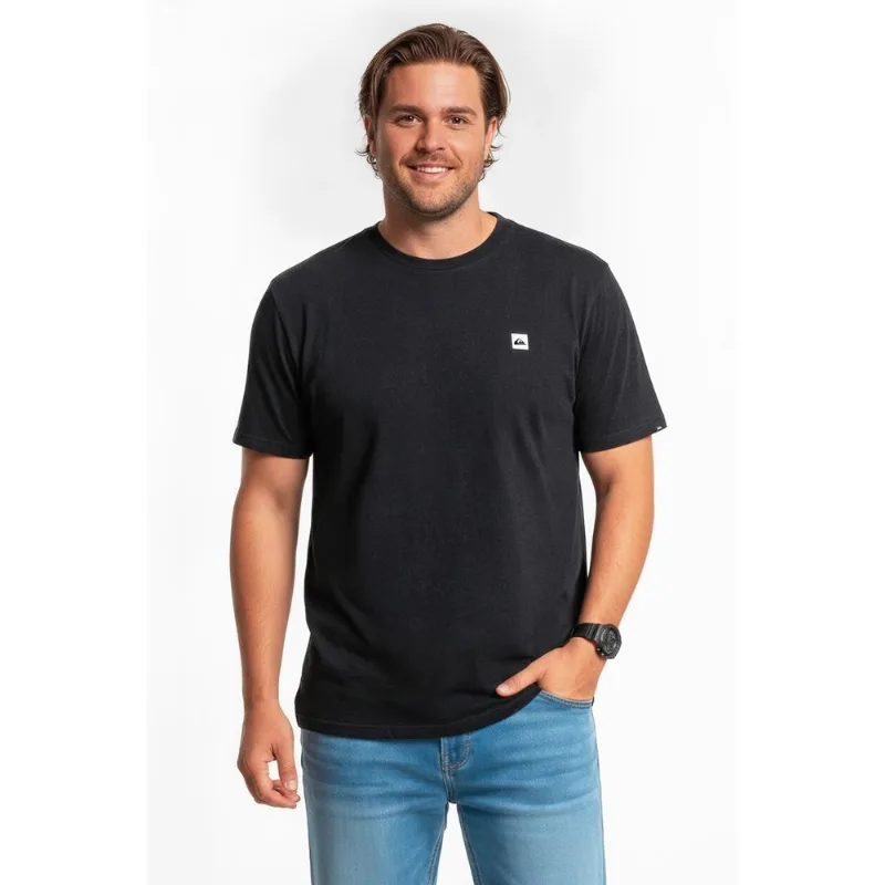Camiseta Quiksilver M/c Transfer Square Ps Preto G1