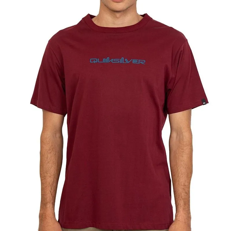 Camiseta Quiksilver Omni Font Plus Size SM27 Vinho 1G / vermeho