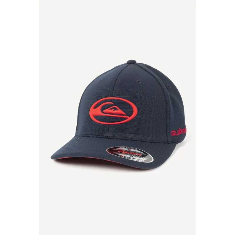 Boné Quiksilver Domed Logo Flaming Heat Marinho Bone Quiksilver Domed Logo Flaming Heat Marinho-M
