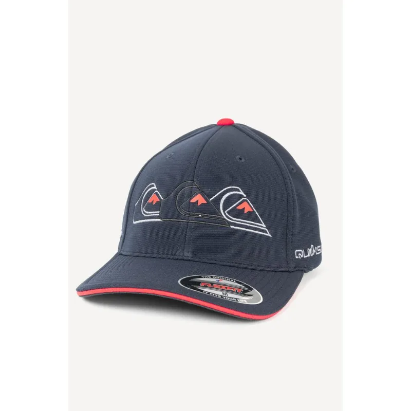 Bone Quiksilver Emb Three Logo Marinho-M