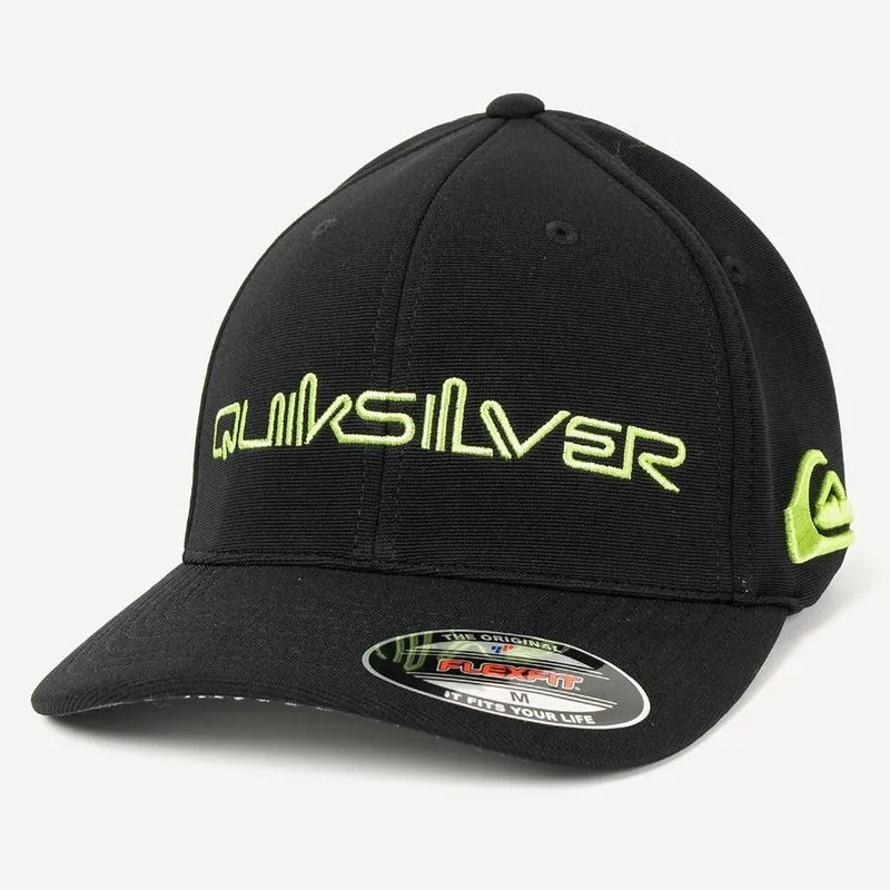 Boné Quiksilver Aba Curva Emb Type Momentum WT26 Preto P / preto