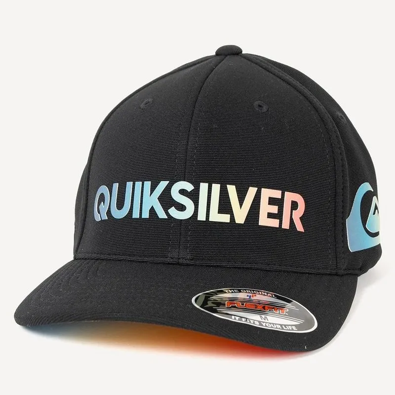Boné Quiksilver Aba Curva Gradient Type Antique WT26 Preto M / preto