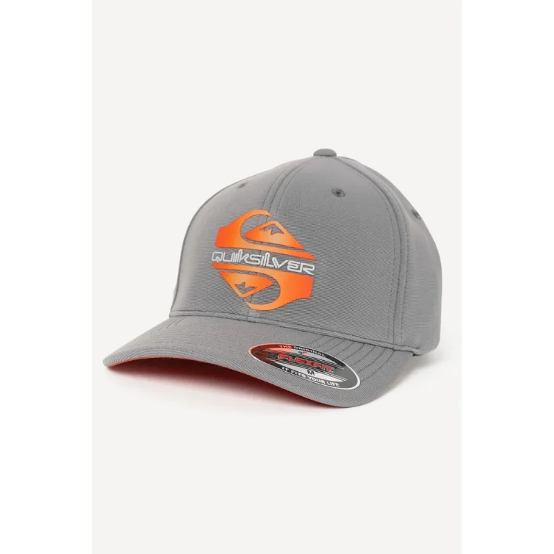 Bone Quiksilver Soft Hologram Cinza Escuro-M
